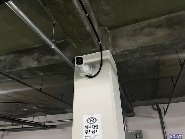 공동주택지원사업으로 설치된 열화상카메라