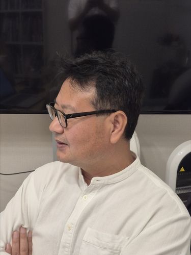 연합뉴스와 인터뷰 중인 FPF 공동 대표