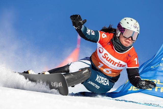 알파인 스노보드 정해림 선수