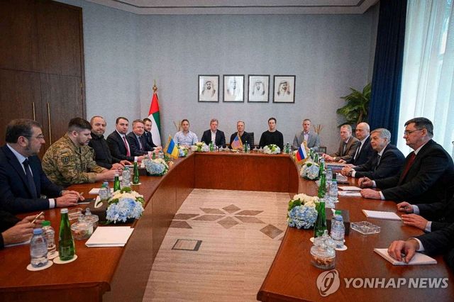 UAE 아부다비에서 열린 미국, 러시아, 우크라이나 3자 2차 협상