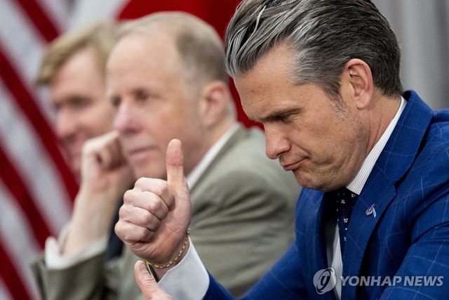 피트 헤그세스 국방장관