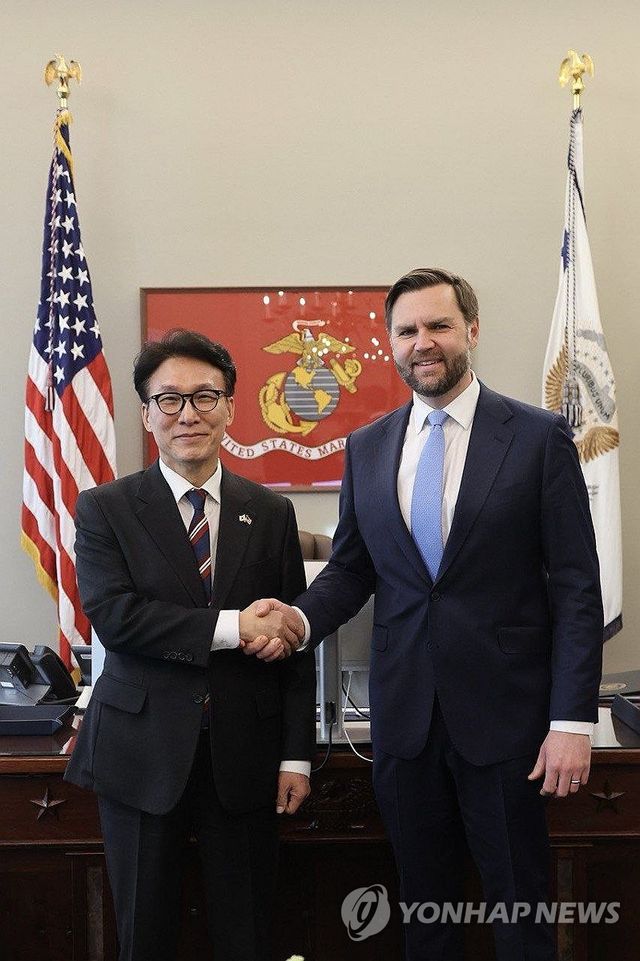 김민석 국무총리와 JD 밴스 부통령