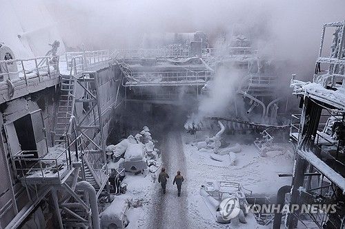 러시아 공습으로 파괴된 우크라이나 발전 시설