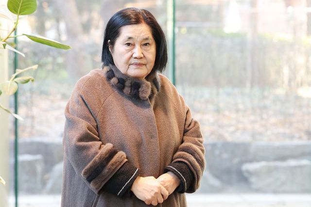 김승희 시인, 연합뉴스와 인터뷰 