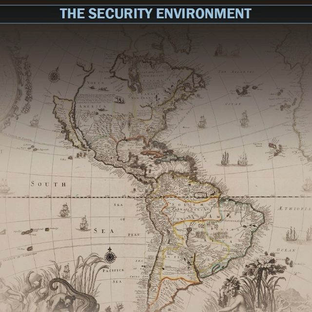 미 '국방전략'에 담긴 옛 서반구 지도