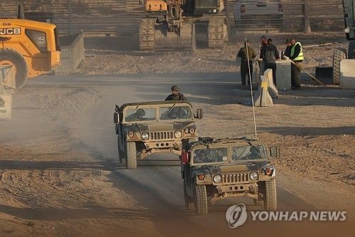 가자지구 내 이스라엘군 [EPA 연합뉴스 자료사진. 재판매 및 DB 금지] 