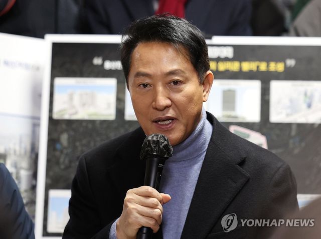 인사말하는 오세훈 서울시장