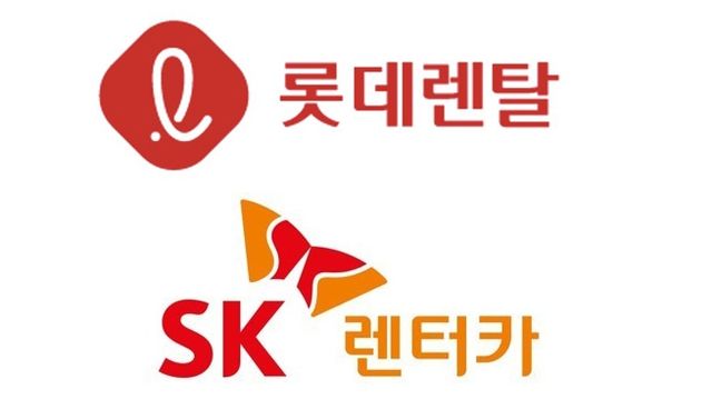 롯데렌탈·SK렌터카 CI