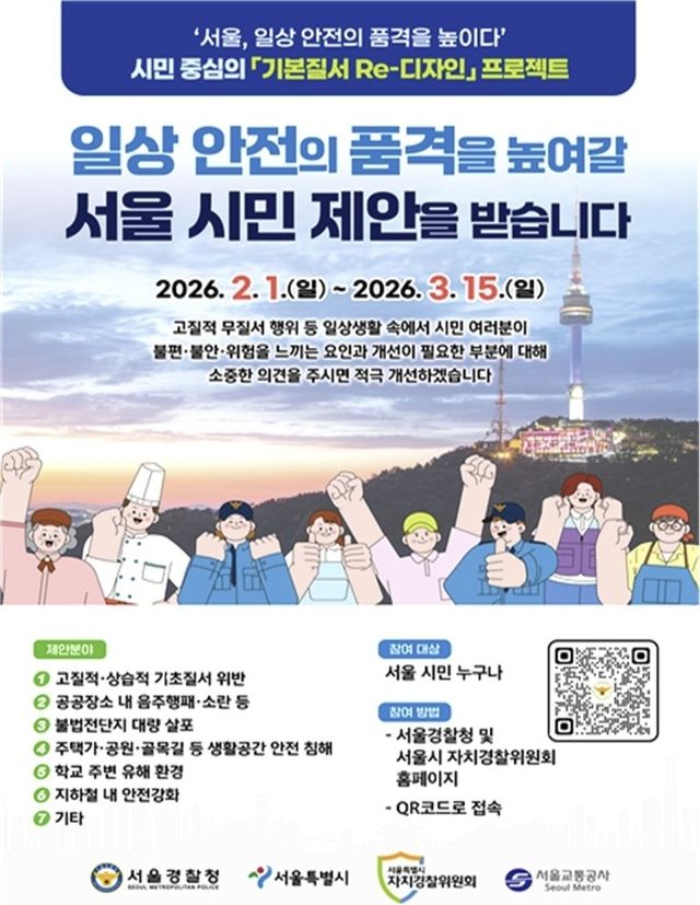 서울경찰 기본질서 Re-디자인 프로젝트