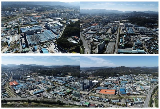 우산일반산업단지 전경