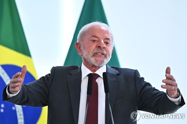 루이스 이나시우 룰라 다시우바 브라질 대통령