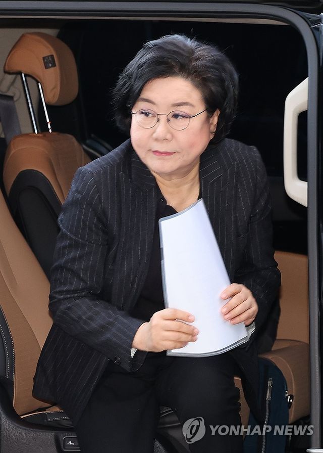 출근하는 이혜훈 후보자