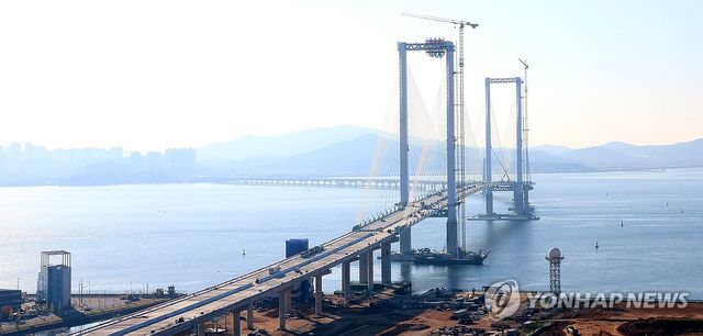 개통 앞둔 인천 제3연륙교