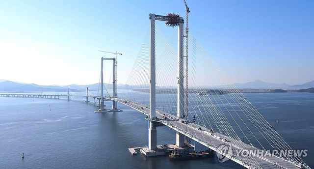 개통 앞둔 인천 제3연륙교