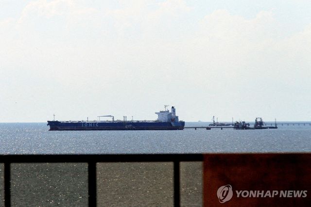 베네수엘라 원유를 선적한 미국 에너지 업체 셰브런의 유조선