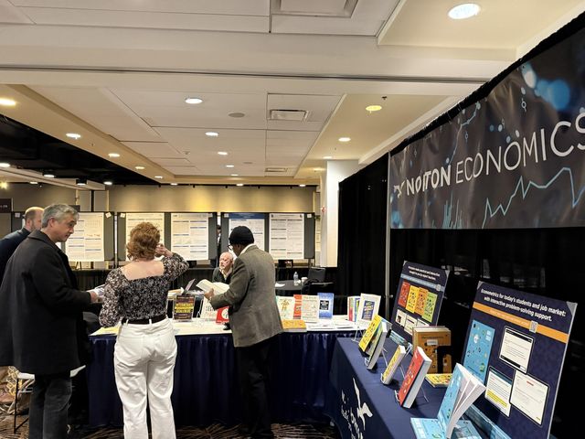 전미경제학회 전시부스