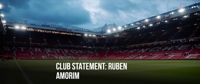 맨체스터 유나이티드, 아모링 감독 경질