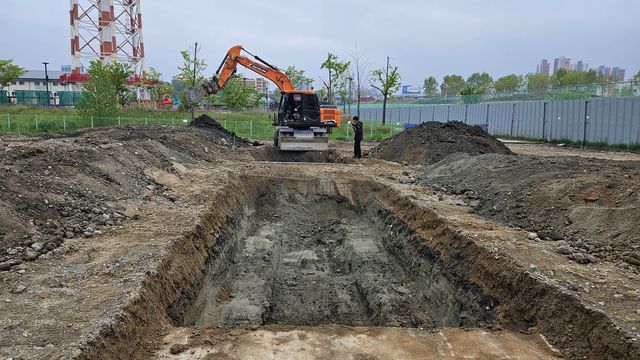 토양오염 정화작업