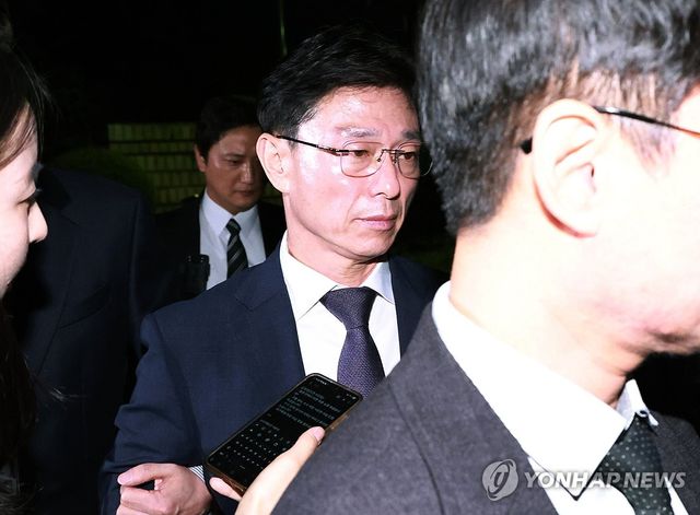 영장심사 마친 임성근 전 해병대 1사단장