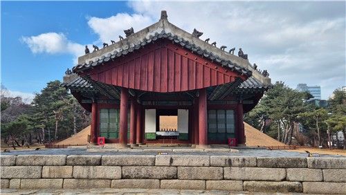 서울 강남에 있는 중종의 능인 정릉 정자각 [촬영 김정선] 2025.12