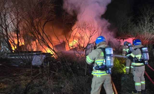 태백 혈동 버섯 재배 창고 화재