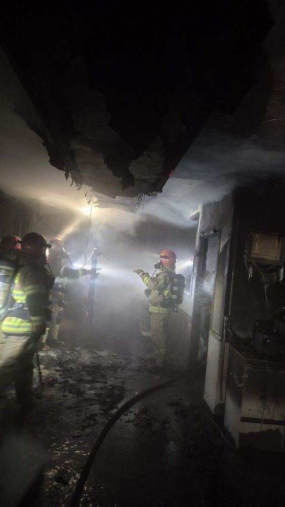 천안 상가주택 화재