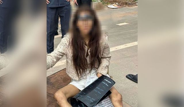 캄보디아에서 노숙자로 발견된 중국인 여성 인플루언서