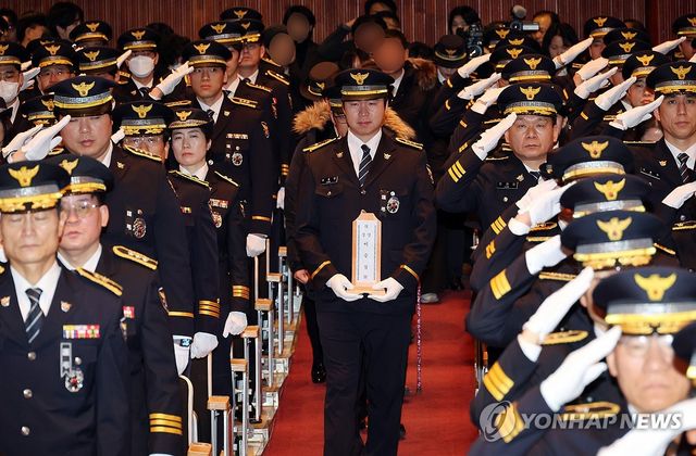 고 이승철 경정 영결식 엄수