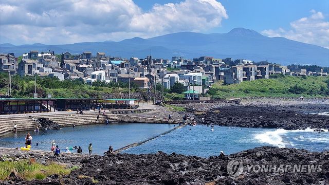 서귀포 논짓물의 여름