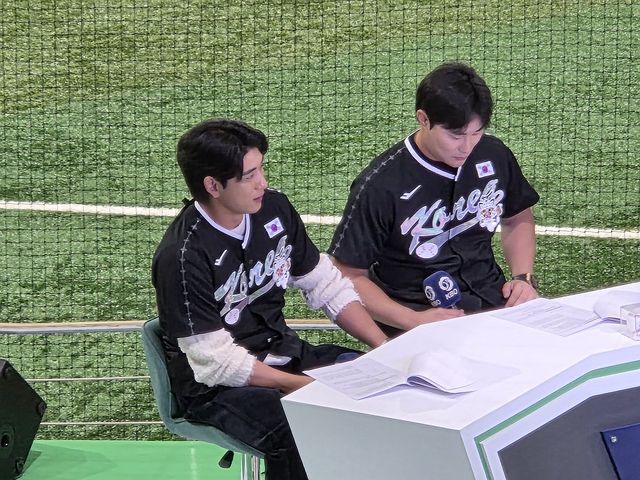 고척돔 찾은 이정후와 김하성