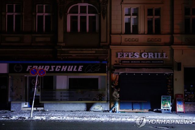 베를린 시내 정전
