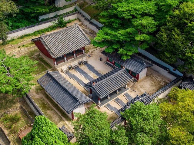 육상궁과 연호궁 전체 전경 