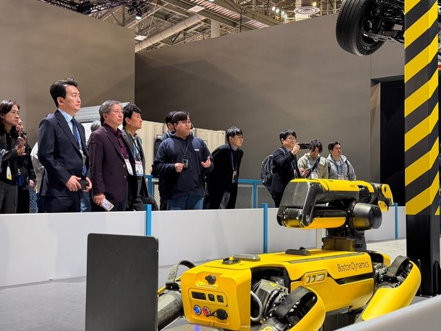 한국방송협회 회장단의 'CES 2026' 현지 참석 사진 