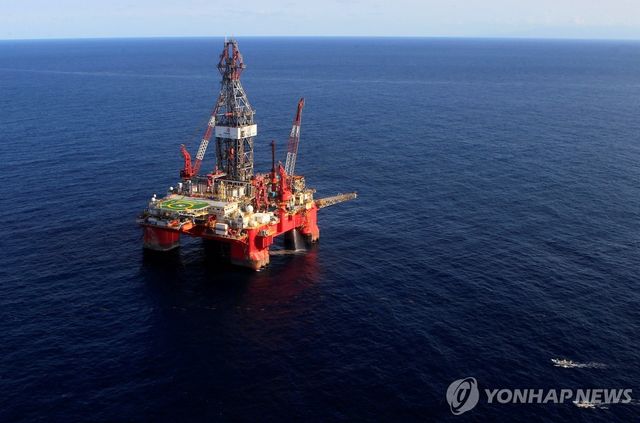 멕시코 베라크루스 멕시코만 유전 플랫폼