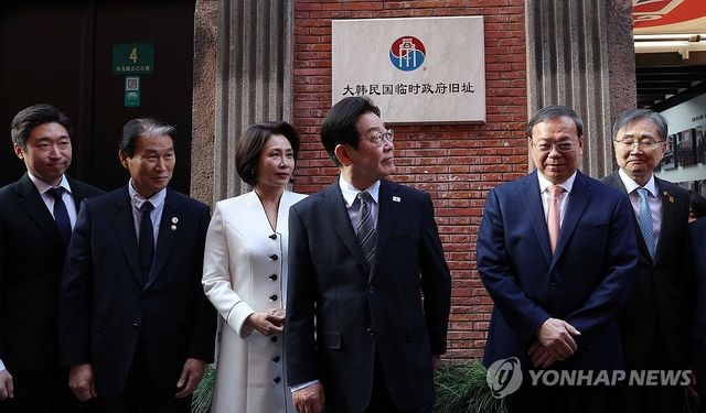 이재명 대통령, 상해 임시정부 방문