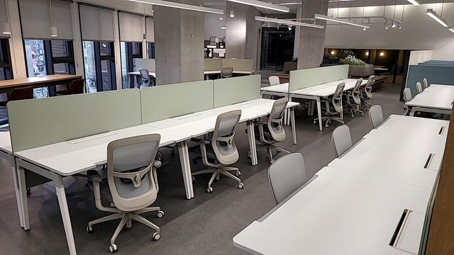 성공스페이스 내부의 1인 업무공간