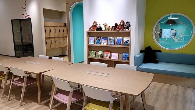 성공스페이스 내부의 키즈&워크라운지