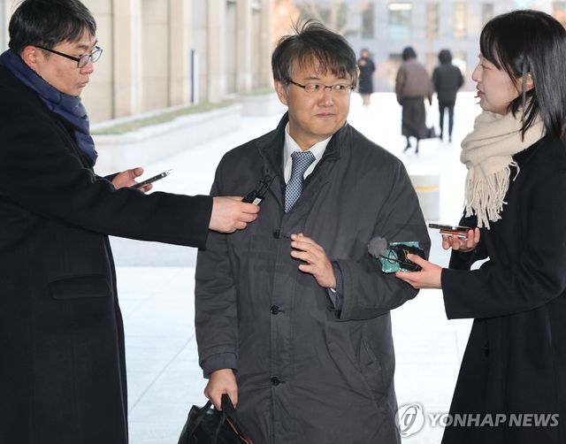 '정교유착' 검경 합수본 김태훈 본부장 출근