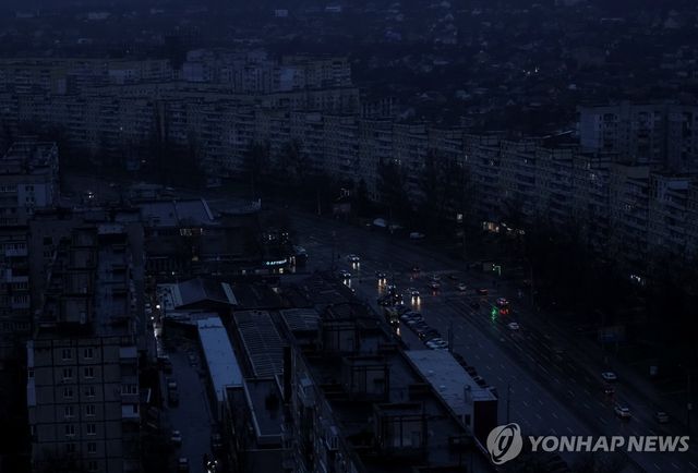 어둠에 잠긴 드니프로