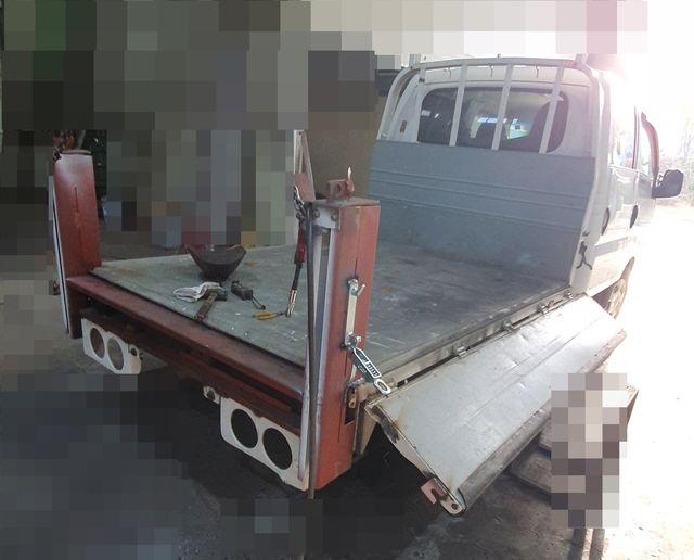 경남도 특별사법경찰이 적발한 화물차 무단 구조변경