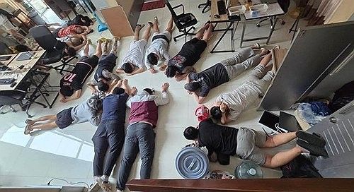 태국서 검거된 로맨스스캠 조직원 19명