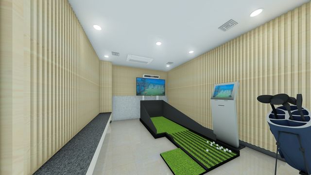 종각 지하도상가에 조성될 '스크린 파크골프장' 예상도