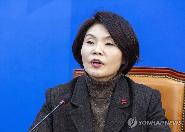 더불어민주당 한정애 정책위의장