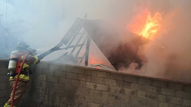 양양 시내 화재