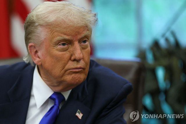 도널드 트럼프 미국 대통령