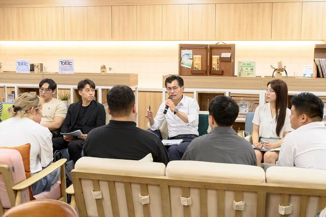 청년들과 함께한 이기재 구청장