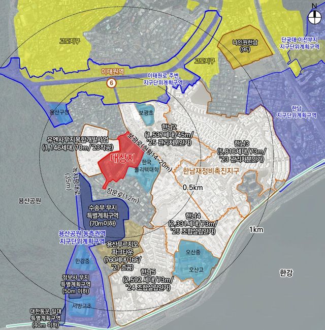 청화아파트 위치도