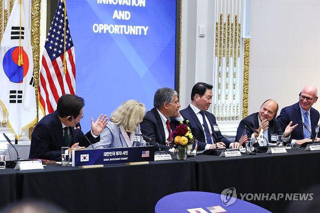 이재명 대통령, 뉴욕에서 한국경제설명회