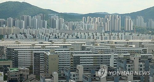 강남구 대치동 은마아파트 모습 [연합뉴스 자료사진]