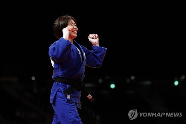 허미미, 여자 -57kg급 ‘결승 진출’